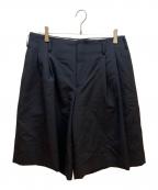 COMME des GARCONS HOMME PLUSコムデギャルソンオムプリュス）の古着「ハーフパンツ」｜ブラック