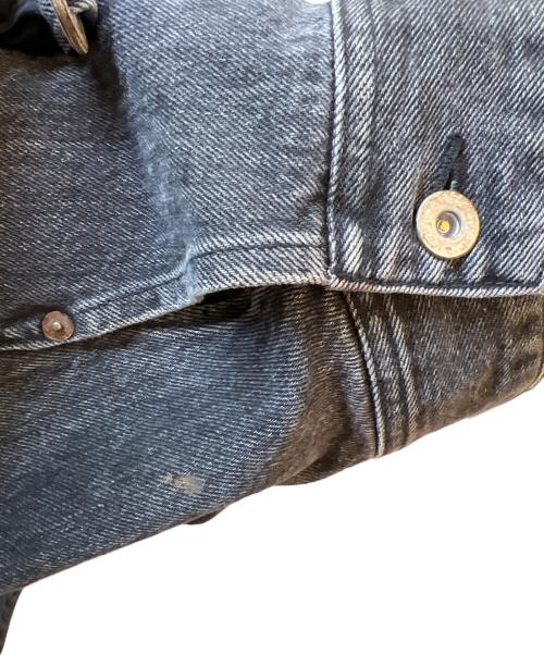 SOSHIOTSUKI（ソウシ オオツキ）SOSHIOTSUKI (ソウシ オオツキ) 東大寺デニムジャケット ブラック サイズ:46の古着・服飾アイテム