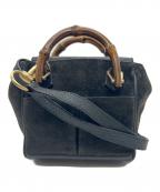 GUCCIグッチ）の古着「2WAYバッグ」｜ブラック