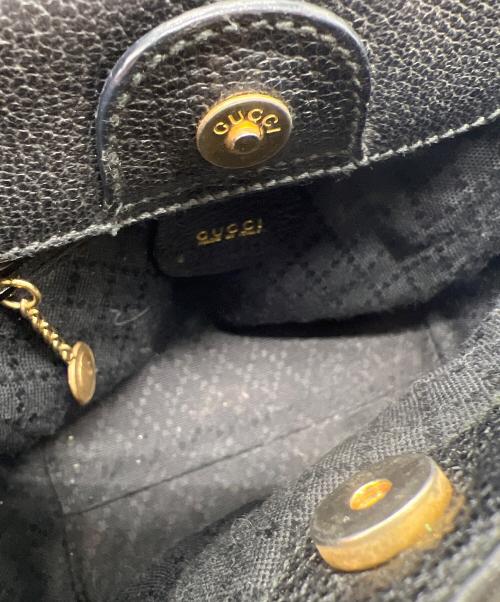 GUCCI（グッチ）GUCCI (グッチ) 2WAYバッグ ブラックの古着・服飾アイテム