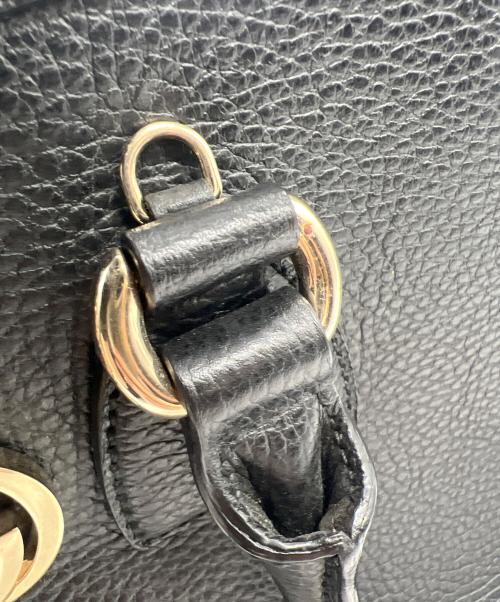 GUCCI（グッチ）GUCCI (グッチ) 2wayハンドバッグ ブラックの古着・服飾アイテム