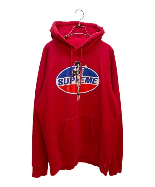 Hysteric Glamour（ヒステリックグラマー）Hysteric Glamour (ヒステリックグラマー) SUPREME (シュプリーム) プルオーバーパーカー レッド サイズ:Lの古着・服飾アイテム