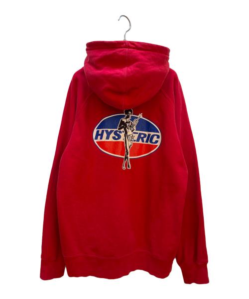 Hysteric Glamour（ヒステリックグラマー）Hysteric Glamour (ヒステリックグラマー) SUPREME (シュプリーム) プルオーバーパーカー レッド サイズ:Lの古着・服飾アイテム