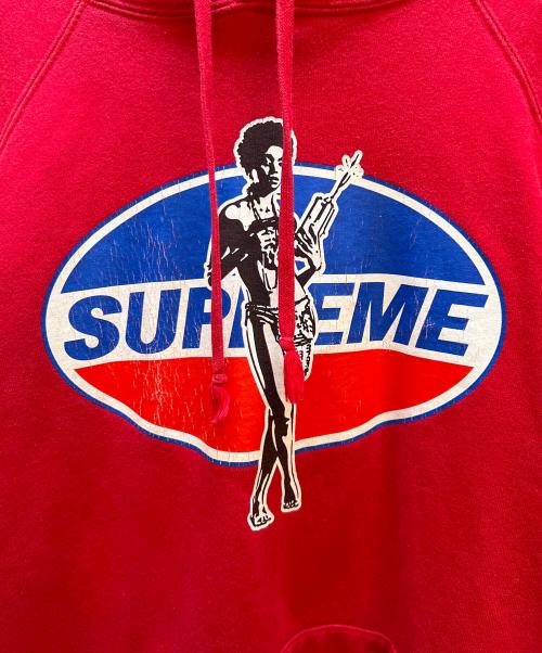 Hysteric Glamour（ヒステリックグラマー）Hysteric Glamour (ヒステリックグラマー) SUPREME (シュプリーム) プルオーバーパーカー レッド サイズ:Lの古着・服飾アイテム