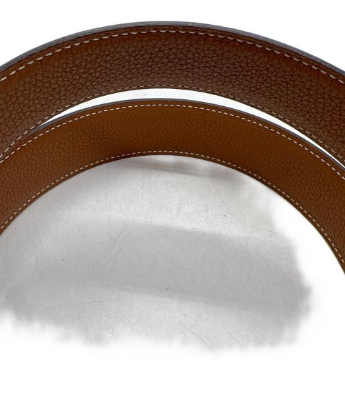 HERMES（エルメス）HERMES (エルメス) レザーベルト ブラックの古着・服飾アイテム