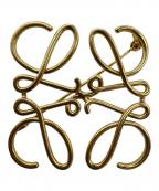 LOEWEロエベ）の古着「ブローチ」｜ゴールドカラー