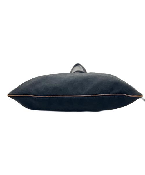 LOEWE（ロエベ）LOEWE (ロエベ) トートバッグ/リピートアナグラム ブラック×グレーの古着・服飾アイテム