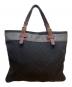 LOEWE（ロエベ）の古着「トートバッグ/リピートアナグラム」｜ブラック×グレー