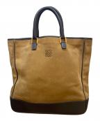 LOEWEロエベ）の古着「トートバッグ/アナグラム」｜ベージュ×ブラウン