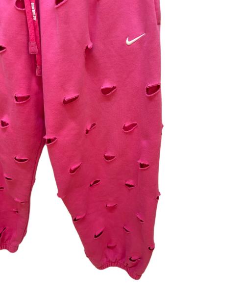 NIKE（ナイキ）NIKE (ナイキ) jacquemus (ジャックムス) スウェットパンツ ピンク サイズ:Mの古着・服飾アイテム