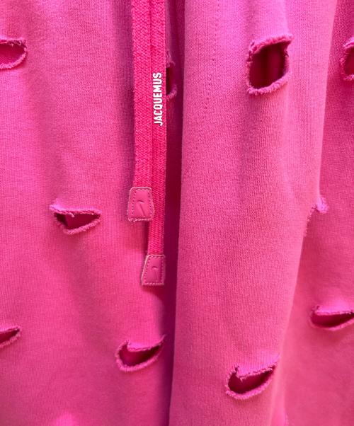 NIKE（ナイキ）NIKE (ナイキ) jacquemus (ジャックムス) スウェットパンツ ピンク サイズ:Mの古着・服飾アイテム