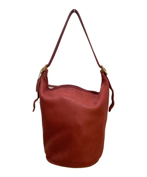 COACH（コーチ）COACH (コーチ) ワンショルダーバッグ レッドの古着・服飾アイテム