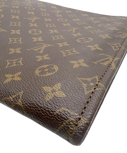 LOUIS VUITTON（ルイ ヴィトン）LOUIS VUITTON (ルイ ヴィトン) クラッチバッグ/モノグラム・ポッシュ・ドキュマン ブラウンの古着・服飾アイテム