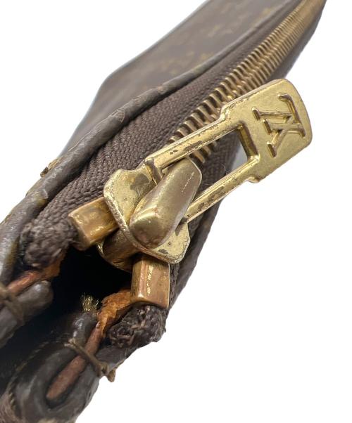 LOUIS VUITTON（ルイ ヴィトン）LOUIS VUITTON (ルイ ヴィトン) クラッチバッグ/モノグラム・ポッシュ・ドキュマン ブラウンの古着・服飾アイテム