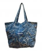 SUPREMEシュプリーム）の古着「トートバッグ」｜インディゴ