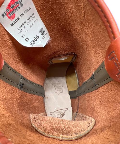 RED WING（レッドウィング）RED WING (レッドウィング) ロングブーツ レッド サイズ:23.5の古着・服飾アイテム