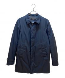 HERNO（ヘルノ）の古着「ステンカラーダウンコート」｜ネイビー