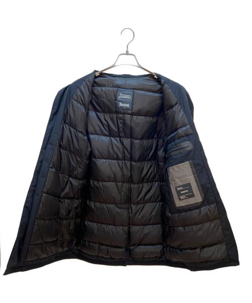 HERNO（ヘルノ）HERNO (ヘルノ) ステンカラーダウンコート ネイビー サイズ:50の古着・服飾アイテム