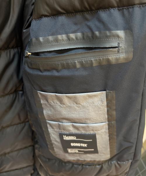 HERNO（ヘルノ）HERNO (ヘルノ) ステンカラーダウンコート ネイビー サイズ:50の古着・服飾アイテム