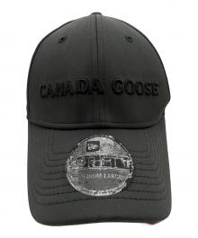 New Era×CANADA GOOSE（ニューエラ×カナダグース）の古着「キャップ」｜ブラック