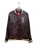 Onitsuka Tigerオニツカタイガー）の古着「スカジャン」｜ネイビー