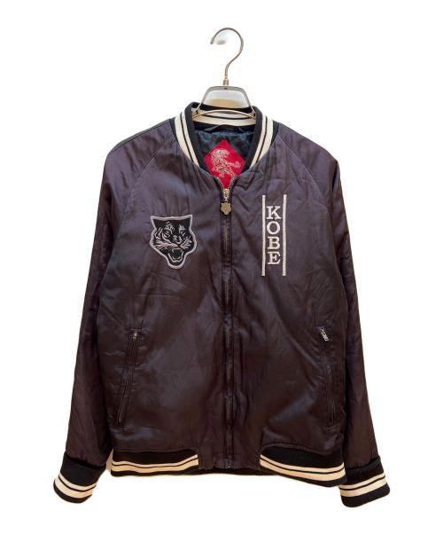 Onitsuka Tiger（オニツカタイガー）Onitsuka Tiger (オニツカタイガー) スカジャン ネイビー サイズ:Sの古着・服飾アイテム