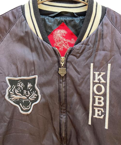 Onitsuka Tiger（オニツカタイガー）Onitsuka Tiger (オニツカタイガー) スカジャン ネイビー サイズ:Sの古着・服飾アイテム