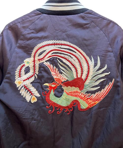 Onitsuka Tiger（オニツカタイガー）Onitsuka Tiger (オニツカタイガー) スカジャン ネイビー サイズ:Sの古着・服飾アイテム