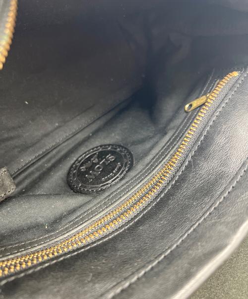 SLOW（スロウ）SLOW (スロウ) レザーショルダーバッグ ブラックの古着・服飾アイテム