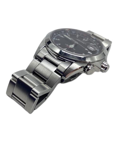 SEIKO（セイコー）SEIKO (セイコー) 腕時計 ブラックの古着・服飾アイテム