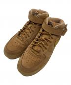 NIKEナイキ）の古着「ハイカットスニーカー/AIR FORCE 1 MID 07 WB」｜ブラウン