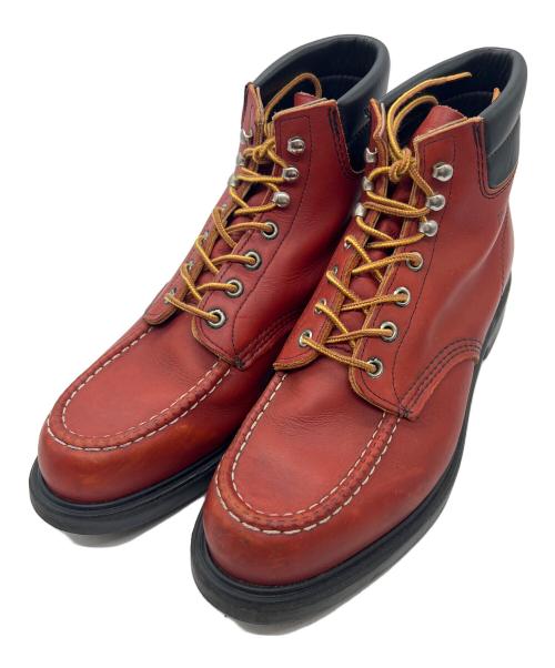 RED WING（レッドウィング）RED WING (レッドウィング) ワーフブーツ レッド サイズ:28の古着・服飾アイテム