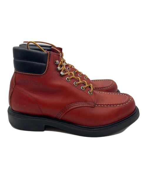 RED WING（レッドウィング）RED WING (レッドウィング) ワーフブーツ レッド サイズ:28の古着・服飾アイテム