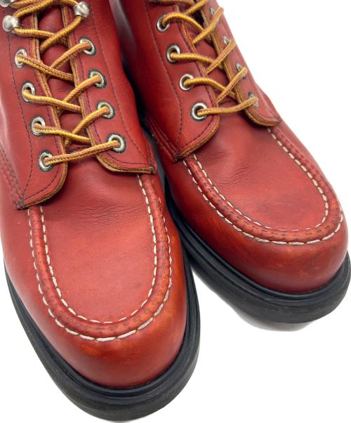 RED WING（レッドウィング）RED WING (レッドウィング) ワーフブーツ レッド サイズ:28の古着・服飾アイテム