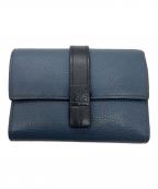 LOEWEロエベ）の古着「3つ折り財布」｜ネイビー