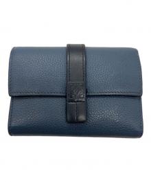 LOEWE（ロエベ）の古着「3つ折り財布」｜ネイビー
