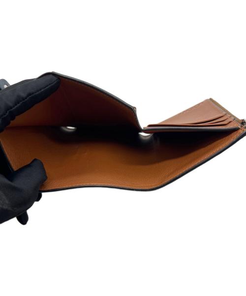 LOEWE（ロエベ）LOEWE (ロエベ) 3つ折り財布 ネイビーの古着・服飾アイテム