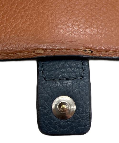 LOEWE（ロエベ）LOEWE (ロエベ) 3つ折り財布 ネイビーの古着・服飾アイテム