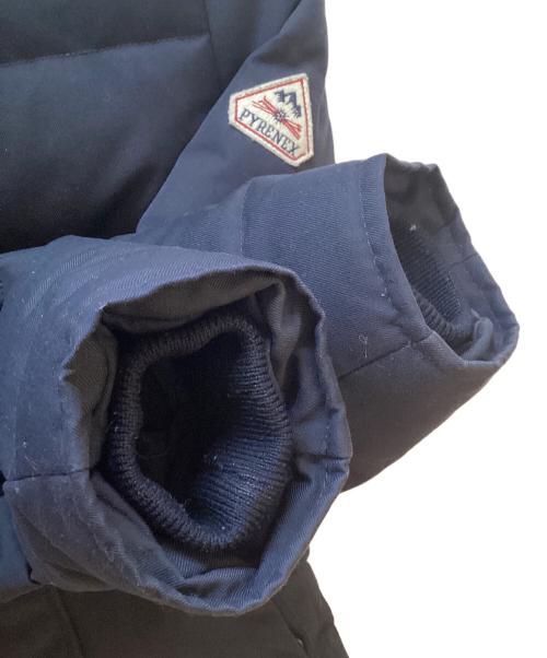 Pyrenex（ピレネックス）Pyrenex (ピレネックス) BORDEAUX FUR ダウンジャケット ネイビー サイズ:34の古着・服飾アイテム