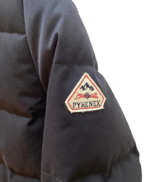 Pyrenex（ピレネックス）Pyrenex (ピレネックス) BORDEAUX FUR ダウンジャケット ネイビー サイズ:34の古着・服飾アイテム