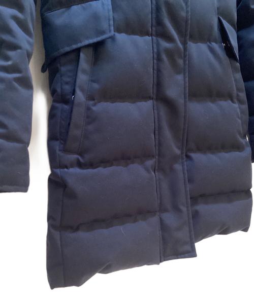 Pyrenex（ピレネックス）Pyrenex (ピレネックス) BORDEAUX FUR ダウンジャケット ネイビー サイズ:34の古着・服飾アイテム