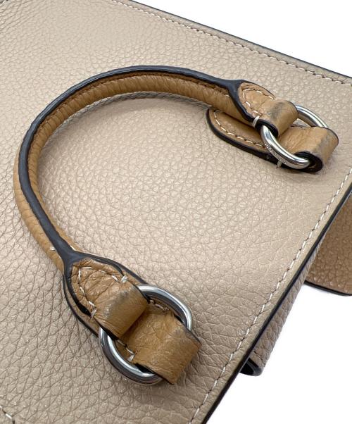 COACH（コーチ）COACH (コーチ) 2WAYバッグ ブラウン×アイボリーの古着・服飾アイテム