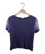 HERMESエルメス）の古着「Tシャツ」｜ネイビー