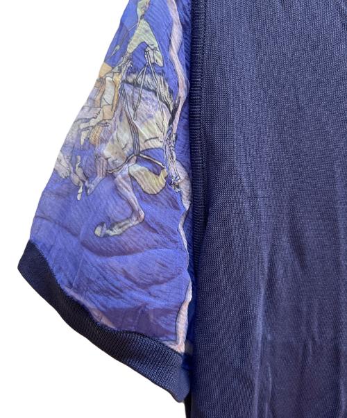 HERMES（エルメス）HERMES (エルメス) Tシャツ ネイビー サイズ:MEの古着・服飾アイテム