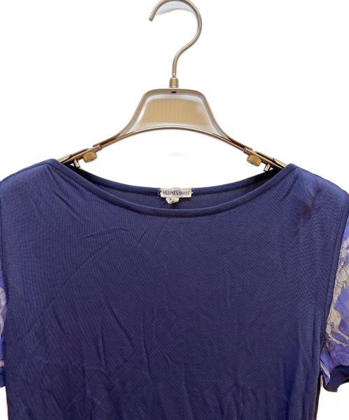 HERMES（エルメス）HERMES (エルメス) Tシャツ ネイビー サイズ:MEの古着・服飾アイテム