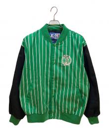 STARTER（スターター）の古着「スタジャン」｜グリーン×ブラック