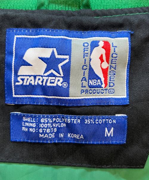 STARTER（スターター）STARTER (スターター) スタジャン グリーン×ブラック サイズ:Mの古着・服飾アイテム