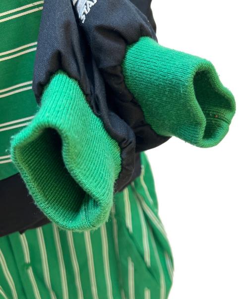 STARTER（スターター）STARTER (スターター) スタジャン グリーン×ブラック サイズ:Mの古着・服飾アイテム