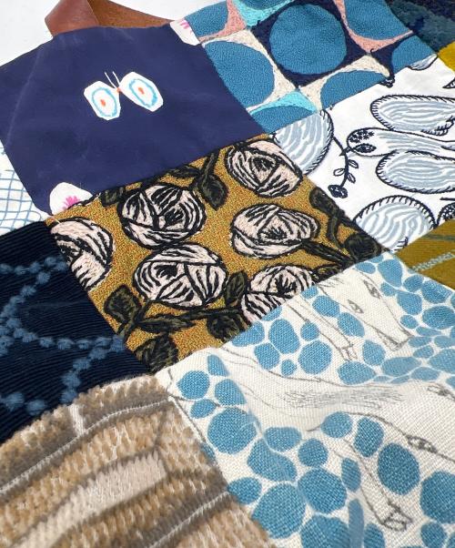 mina perhonen（ミナ ペルホネン）mina perhonen (ミナ ペルホネン) ハンドバッグ マルチカラーの古着・服飾アイテム