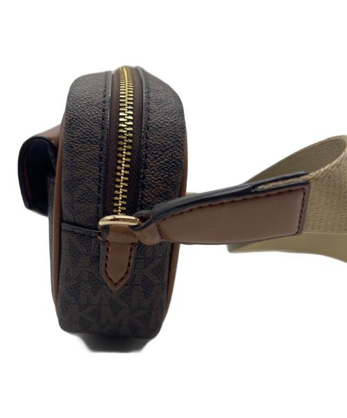 MICHAEL KORS（マイケル・コース）MICHAEL KORS (マイケル・コース) ショルダーバッグ ブラウンの古着・服飾アイテム